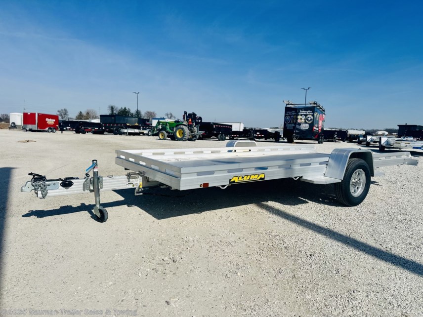New 2026 Aluma 7815TILT-S-EL 78X15 SINGLE AXLE TILT available in Goodfield, Illinois
