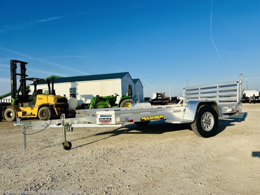New 2026 Aluma 7712H-S-BT 77x12 HEAVY SINGLE AXLE BIFOLD GATE available in Goodfield, Illinois