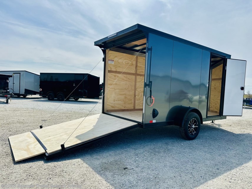 New 2025 United Trailers U Series CARGO 6X12 SINGLE AXLE available in Goodfield, Illinois