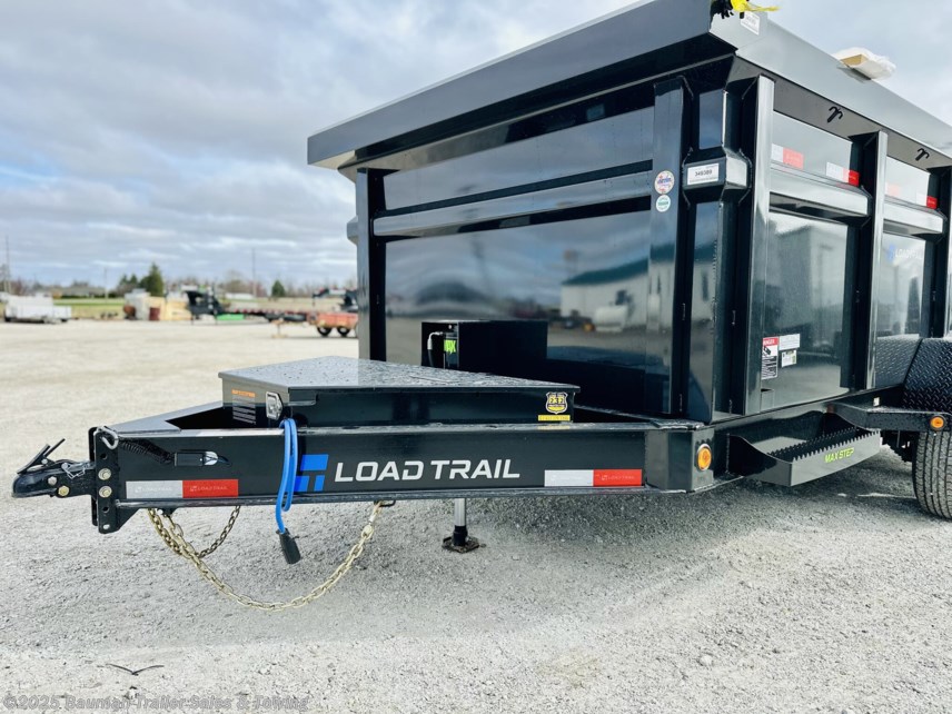 New 2025 Load Trail Dump Trailers DT 83&quot;x14&apos; 48&quot; Sides-Hyd Jacks-Solar Charger available in Goodfield, Illinois