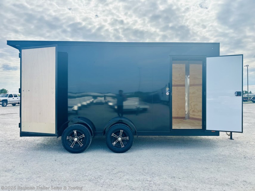 New 2025 United Trailers UJ 7 X 16 Enclosed REAR DOUBLE DOORS available in Goodfield, Illinois