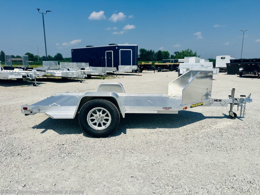 New 2026 Aluma MC10S-R Motorcycle Trailer - UPGRADED TIRES AND SPARE available in Goodfield, Illinois