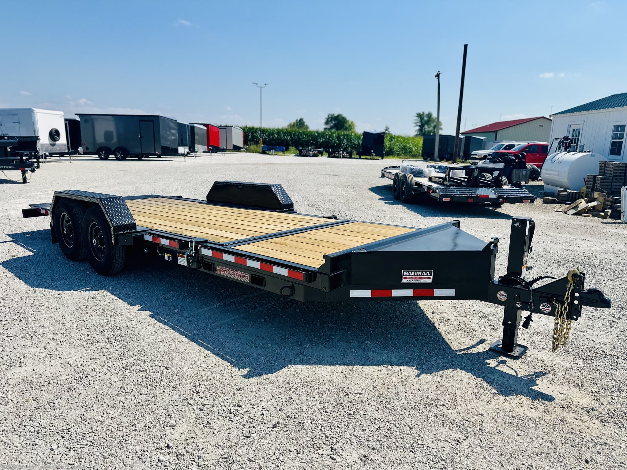 2026 Midsota TB 83X20 TILT DECK -15,400# GVWR - FORK HOLDERS