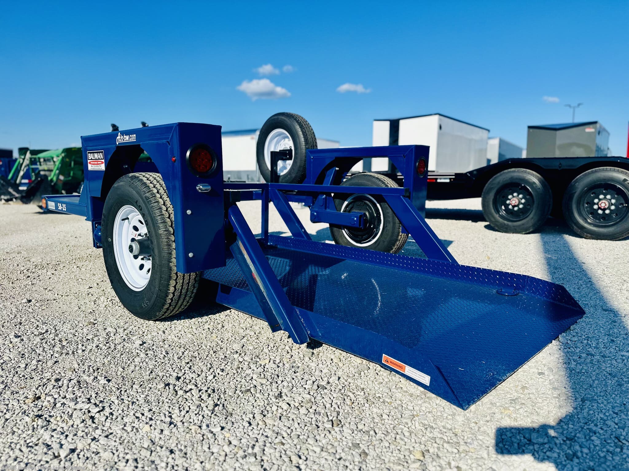 2025 Air-tow S8-35 - GROUND LEVEL LOADING - 3500# CAPACITY