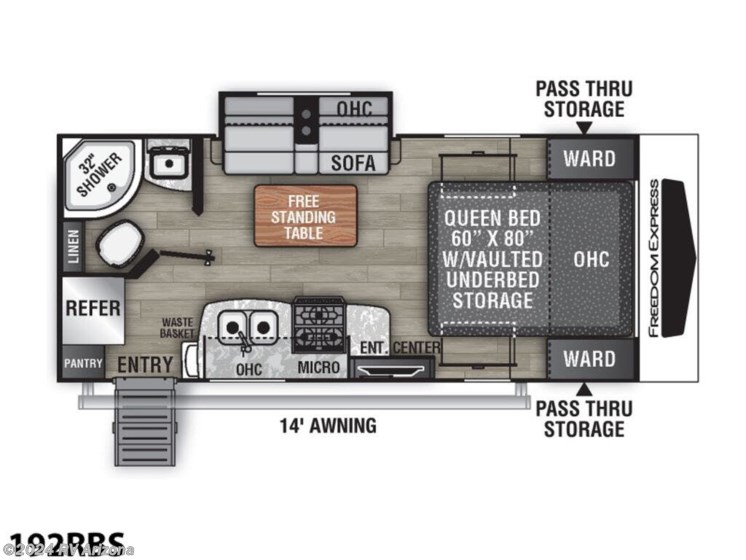 Used 2022 Coachmen Freedom Express Ultra Lite 192RBS available in El Mirage, Arizona