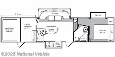 2008 Keystone Raptor 3812ts 39 Fifth Wheel Toy Hauler Rv For Sale In Lakeview Mi 48850 C549639 Rvusa Com Classifieds