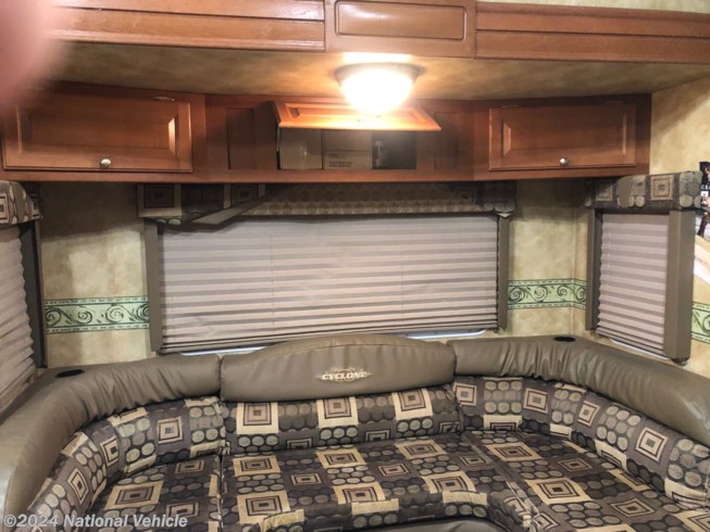 2010 Cyclone Toy Hauler 3950 by Heartland from National Vehicle in Brazoria, Texas