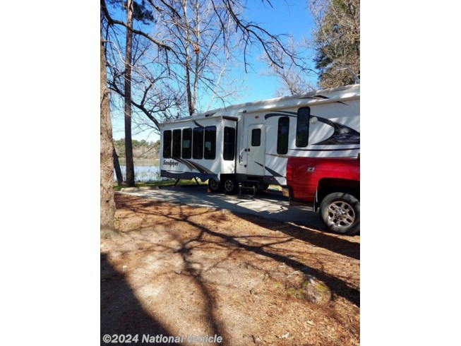 2013 Forest River Sandpiper 330RL - Used Fifth Wheel For Sale by National Vehicle in Conroe, Texas