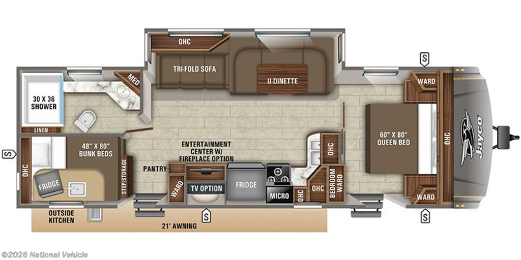 2020 Jayco Eagle HT 284BHOK RV for Sale in Lake Charles, LA 70611