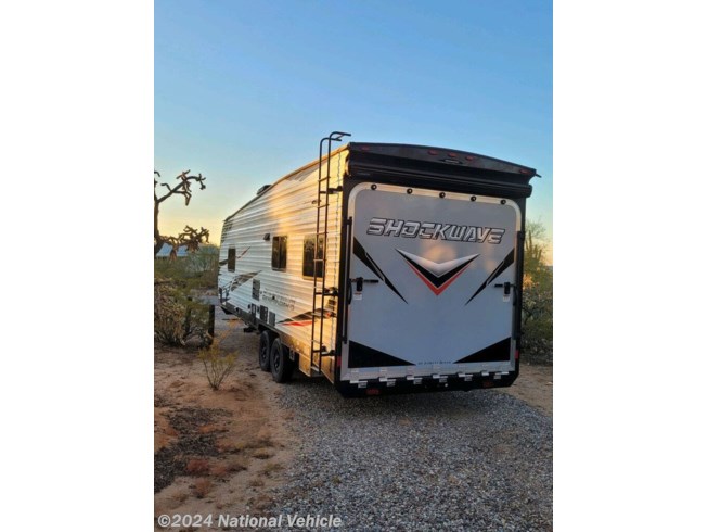 2021 Forest River Shockwave MX 24RQG-MX - Used Toy Hauler For Sale by National Vehicle in Tucson, Arizona