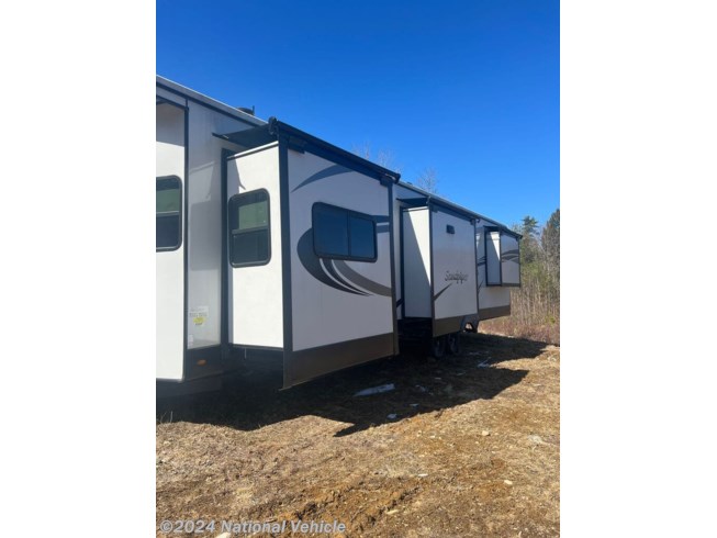 2022 Forest River Sandpiper Destination 420FL - Used Travel Trailer For Sale by National Vehicle in Durham, New Hampshire