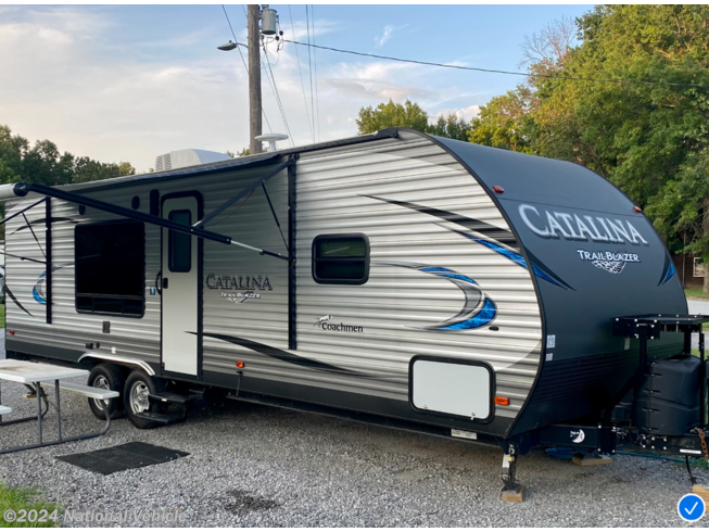 2018 Coachmen Catalina Trail Blazer 26TH - Used Toy Hauler For Sale by National Vehicle in Monticello, Illinois