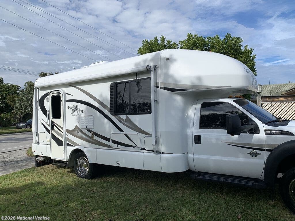 2012 Born Free Motorcoach Rear Side Bed Widebody Diesel - Used Class C For Sale by National Vehicle in Boca Raton, Florida