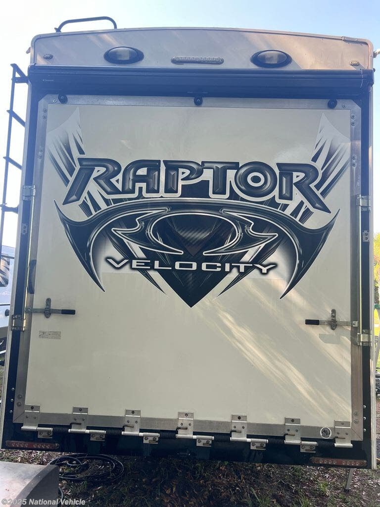 2013 Keystone Raptor Velocity 365LEV - Used Fifth Wheel For Sale by National Vehicle in Fripp Island, South Carolina