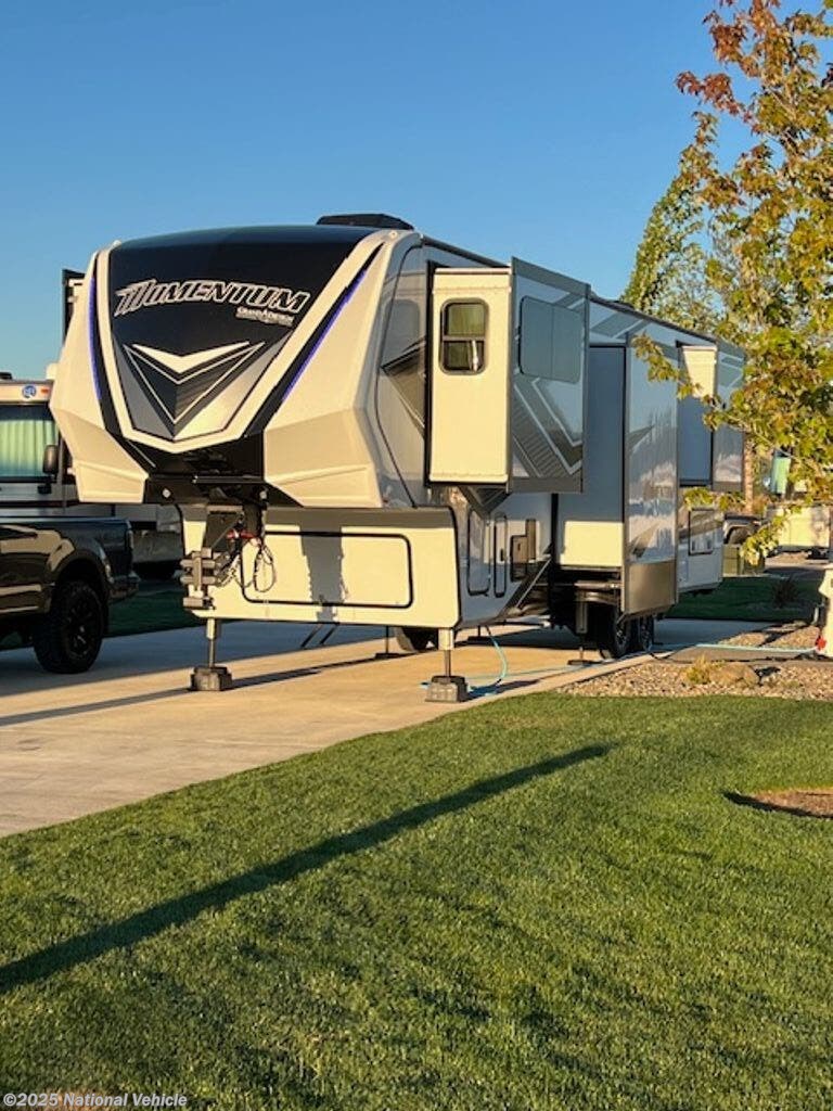 2023 Grand Design Momentum M-Class 336M - Used Toy Hauler For Sale by National Vehicle in New Braunfels, Texas