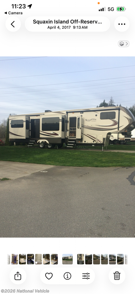 2015 Grand Design Solitude 375RE - Used Fifth Wheel For Sale by National Vehicle in Brush Prairie, Washington