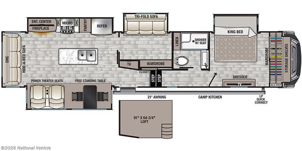 Used 2022 Forest River Cedar Creek 377BH available in Fort Myers, Florida