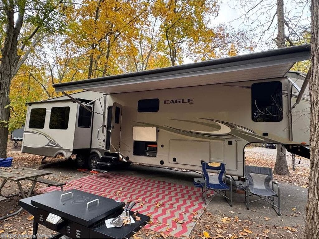 2018 Jayco Eagle 355MBQS - Used Fifth Wheel For Sale by National Vehicle in Bellevue, Ohio