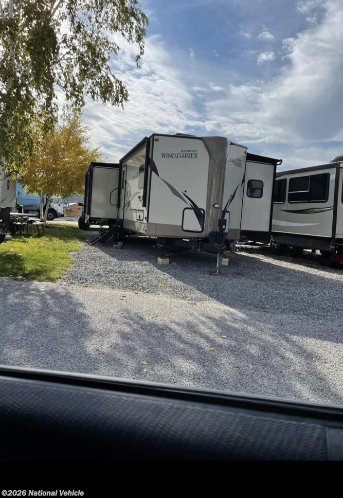 2017 Forest River Rockwood Windjammer 3029W - Used Travel Trailer For Sale by National Vehicle in Kimberly, Idaho