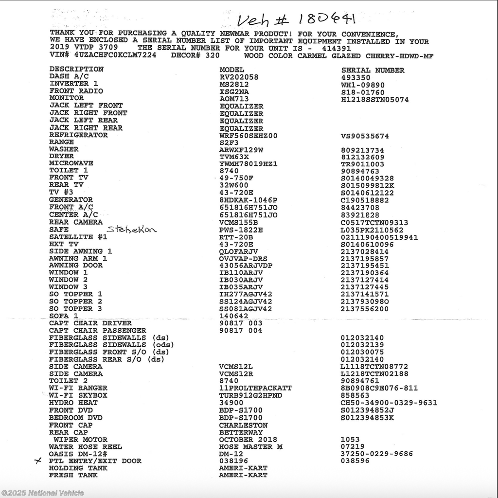 2019 Ventana LE 3709 by Newmar from National Vehicle in Yukon, Oklahoma