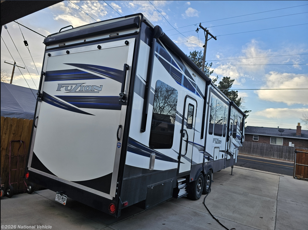 2019 Keystone Fuzion 373 - Used Toy Hauler For Sale by National Vehicle in Brighton, Colorado