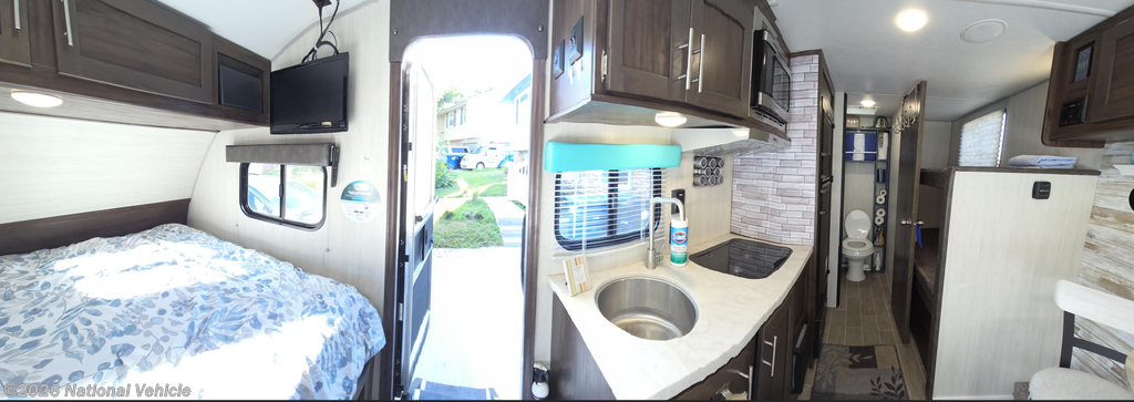 2020 Forest River Cherokee Wolf Pup 16BHS - Used Travel Trailer For Sale by National Vehicle in Omaha, Nebraska