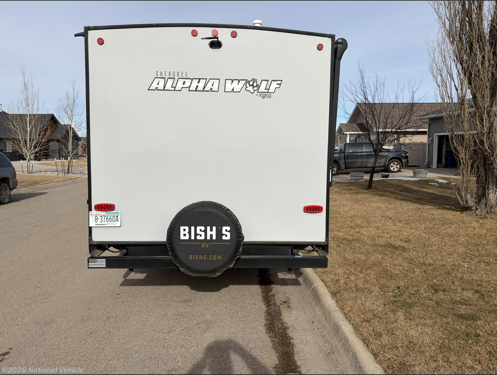 2022 Forest River Cherokee Alpha Wolf 22SW-L - Used Travel Trailer For Sale by National Vehicle in Lewistown, Montana