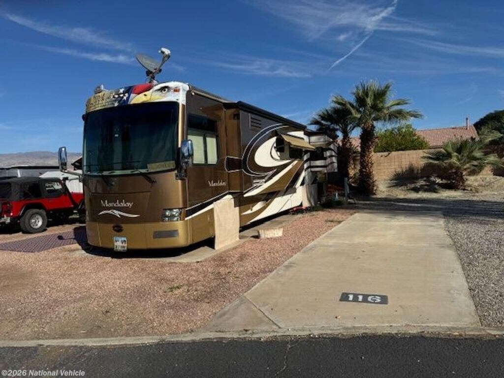 2009 Mandalay Coach 43D by Four Winds from National Vehicle in Indio, California