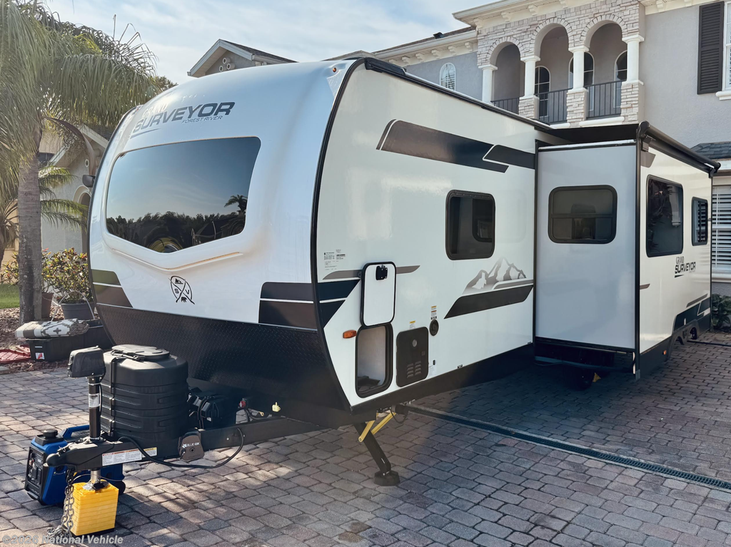 2024 Forest River Surveyor Grand  267RBSS - Used Travel Trailer For Sale by National Vehicle in Oviedo, Florida