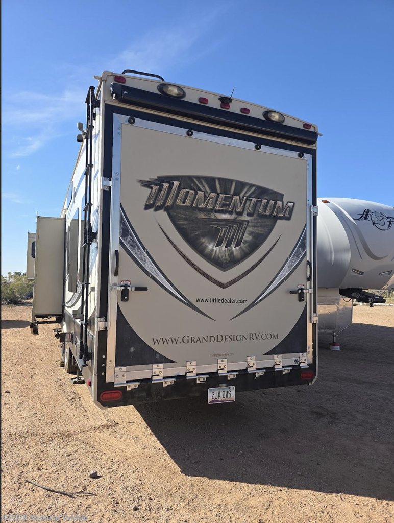 2014 Grand Design Momentum 385TH - Used Toy Hauler For Sale by National Vehicle in Mesa, Arizona
