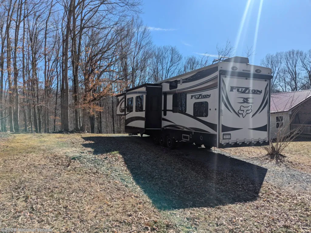 2013 Keystone Fuzion 390 - Used Toy Hauler For Sale by National Vehicle in Elkins, West Virginia