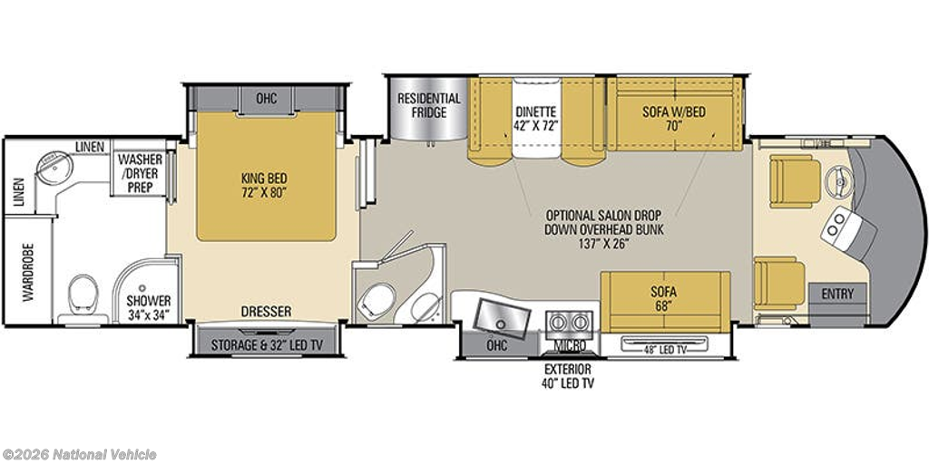 Used 2018 Coachmen Sportscoach 404RB available in Strafford, Missouri