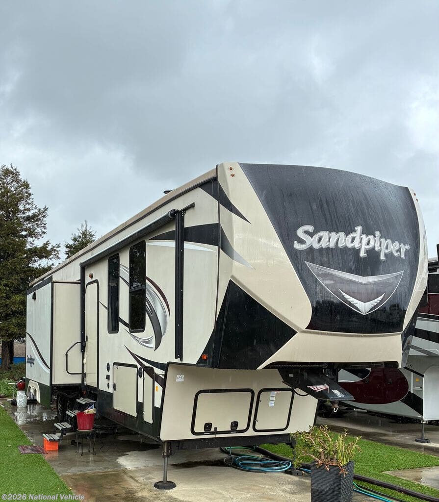 2018 Forest River Sandpiper 383RBLOK - Used Fifth Wheel For Sale by National Vehicle in Morgan Hill, California