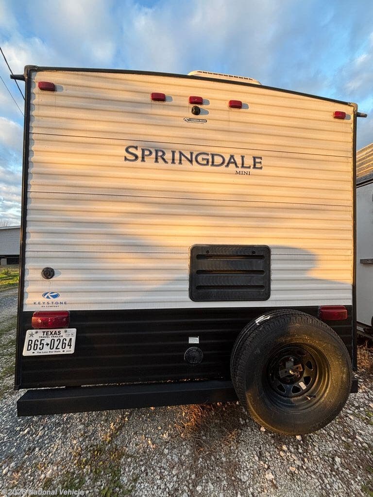 2022 Keystone Springdale 1740RK - Used Travel Trailer For Sale by National Vehicle in Beaumont, Texas