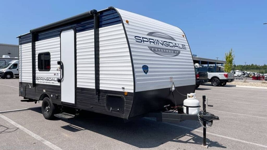 2024 Keystone Springdale 1700FQ - Used Travel Trailer For Sale by National Vehicle in Bellevue, Nebraska