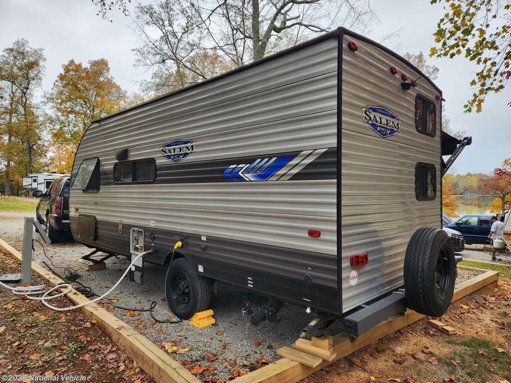 2022 Forest River Salem FSX 179DBK - Used Travel Trailer For Sale by National Vehicle in Ringgold, Georgia
