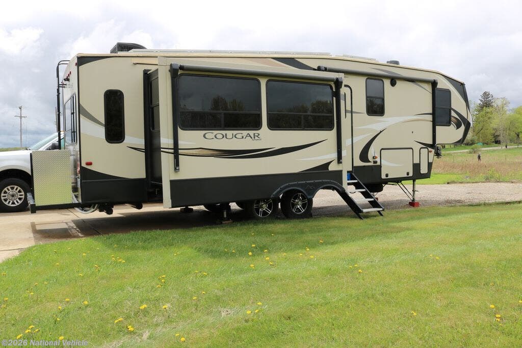 2019 Keystone Cougar 315RLS - Used Fifth Wheel For Sale by National Vehicle in Gregory, Michigan
