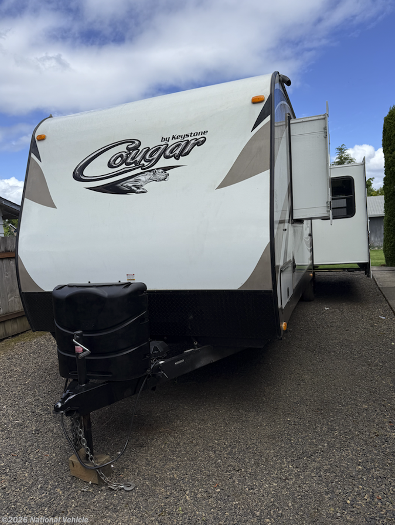 2014 Keystone Cougar 30RKSWE - Used Travel Trailer For Sale by National Vehicle in Forest Grove, Oregon