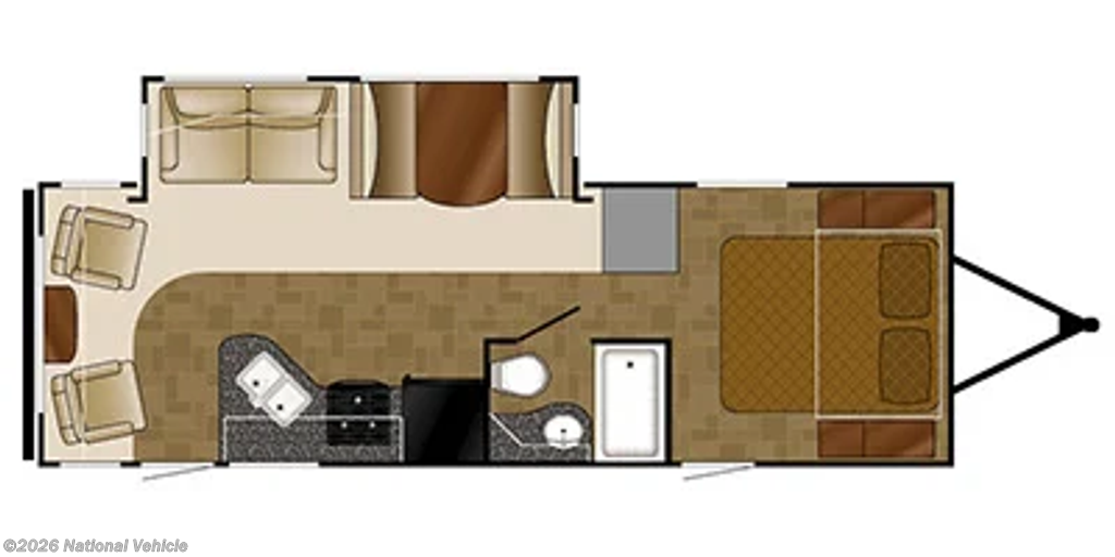 2017 North Trail Caliber 26LRSS by Heartland from National Vehicle in Parker, Colorado