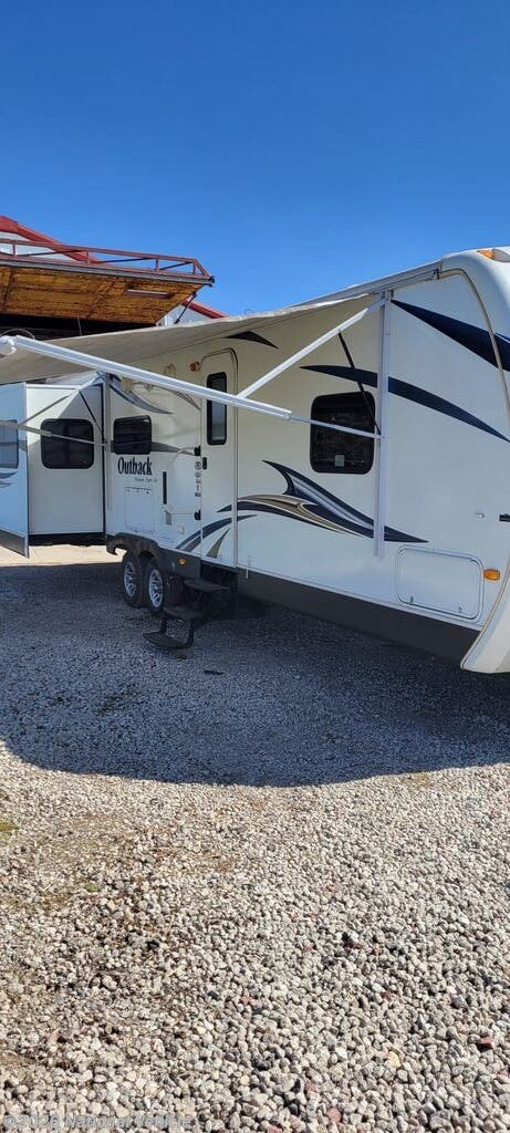2012 Keystone Outback 10th Anniversary 298RE - Used Travel Trailer For Sale by National Vehicle in Manning, Iowa