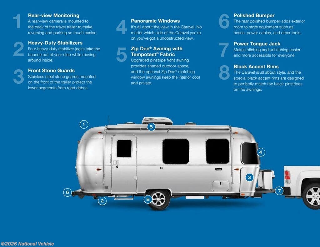 Used 2023 Airstream Caravel 22FB available in Clayville, New York