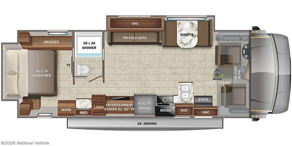 2022 Greyhawk 30Z by Jayco from National Vehicle in Aurora, Colorado