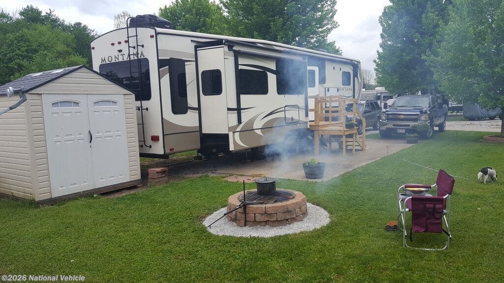 2018 Keystone Montana Legacy Edition 3811MS - Used Fifth Wheel For Sale by National Vehicle in Mansfield, Ohio