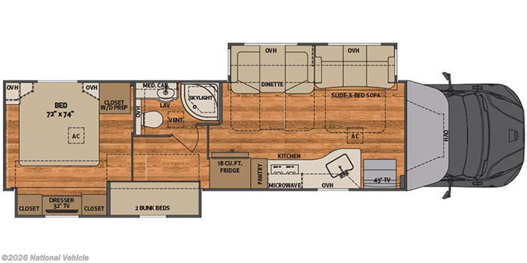 2021 Verona 40VBH by Renegade from National Vehicle in San Ramon, California