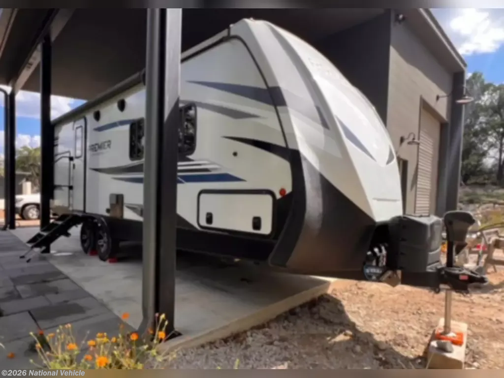 2021 Keystone Bullet Premier 23RBPR - Used Travel Trailer For Sale by National Vehicle in Wimberley, Texas