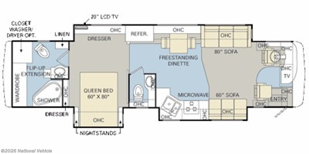 2008 Knight 40DFT by Monaco RV from National Vehicle in Bradenton, Florida