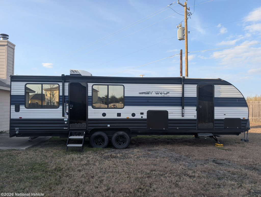 2023 Forest River Grey Wolf 26RR - Used Toy Hauler For Sale by National Vehicle in Elgin, Texas