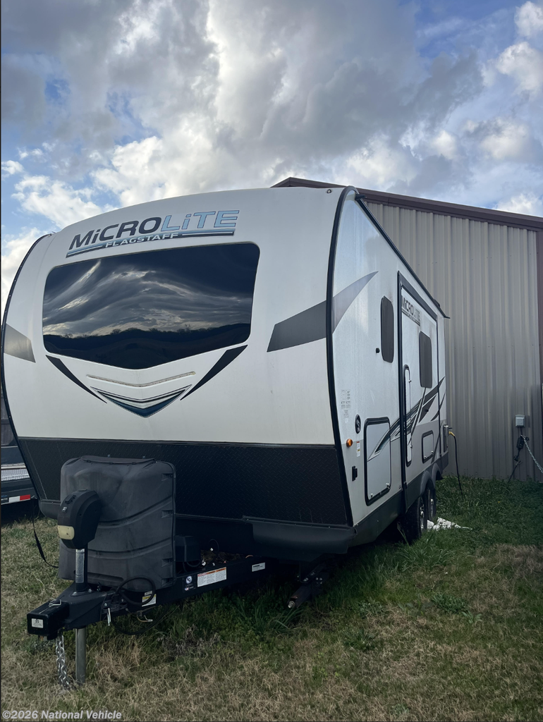 2022 Forest River Flagstaff Micro Lite 21DS - Used Travel Trailer For Sale by National Vehicle in Caddo Mills, Texas