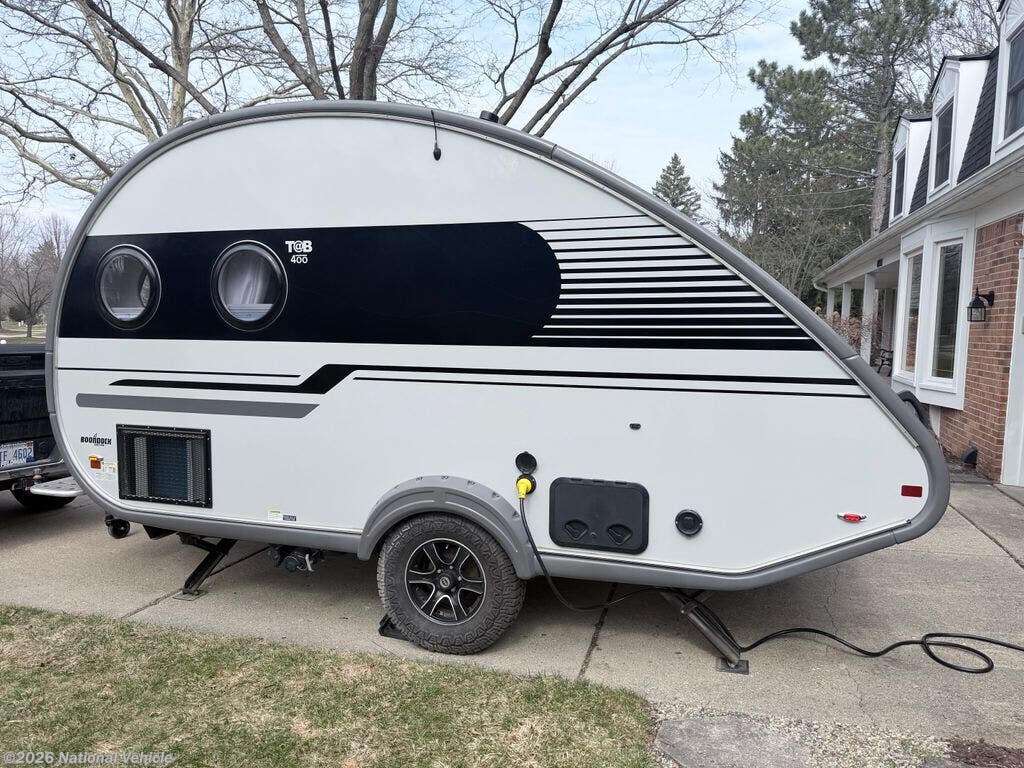 2024 NuCamp T@B 400 Boondock - Used Travel Trailer For Sale by National Vehicle in Plymouth, Michigan