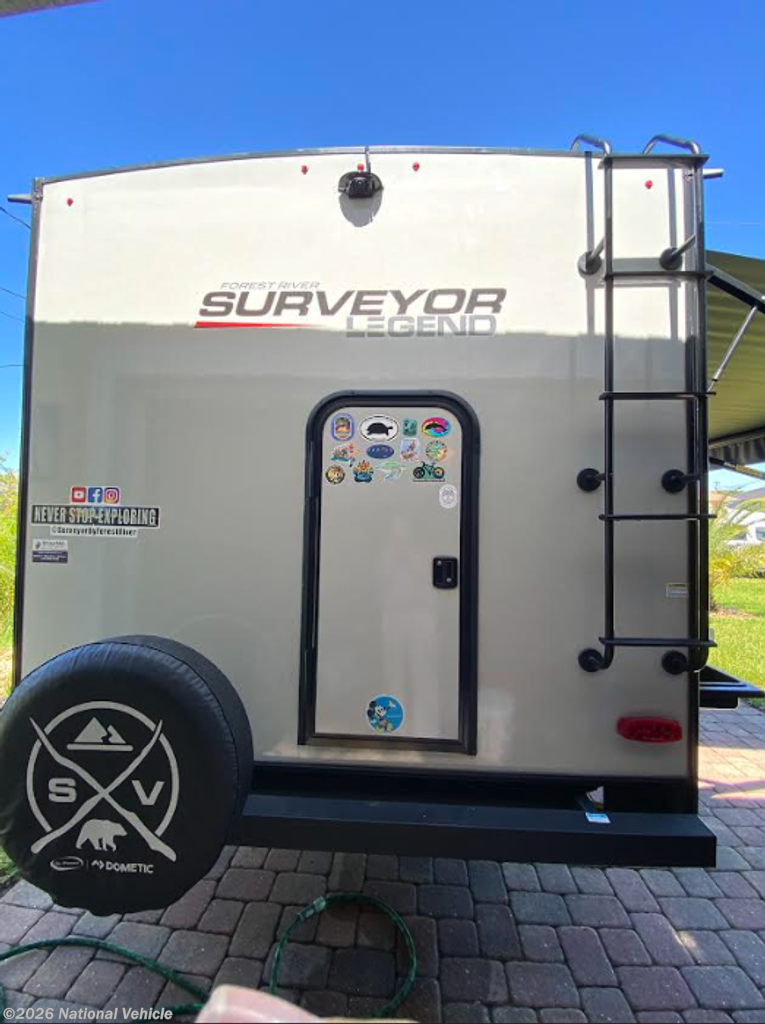 2023 Forest River Surveyor Legend 240BHLE - Used Travel Trailer For Sale by National Vehicle in Cape Coral, Florida